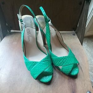 Snake Skin Cole Haan Nike Air Heels