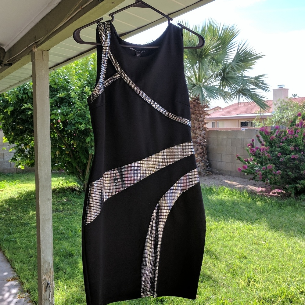 Bebe Sexy Little Black Cocktail Dress