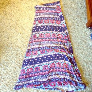 S Charlotte Russe Maxi Skirt