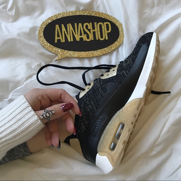 Nwt air max ultra Flyknit gold,black - Picture 3 of 8