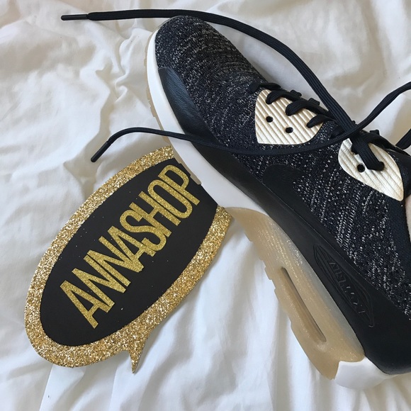 Nwt air max ultra Flyknit gold,black - Picture 7 of 8