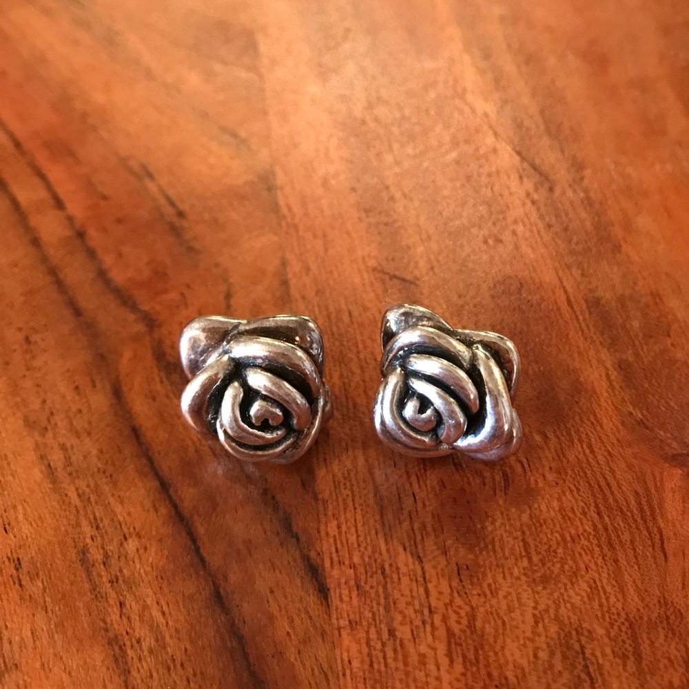 Rose Stud Earrings