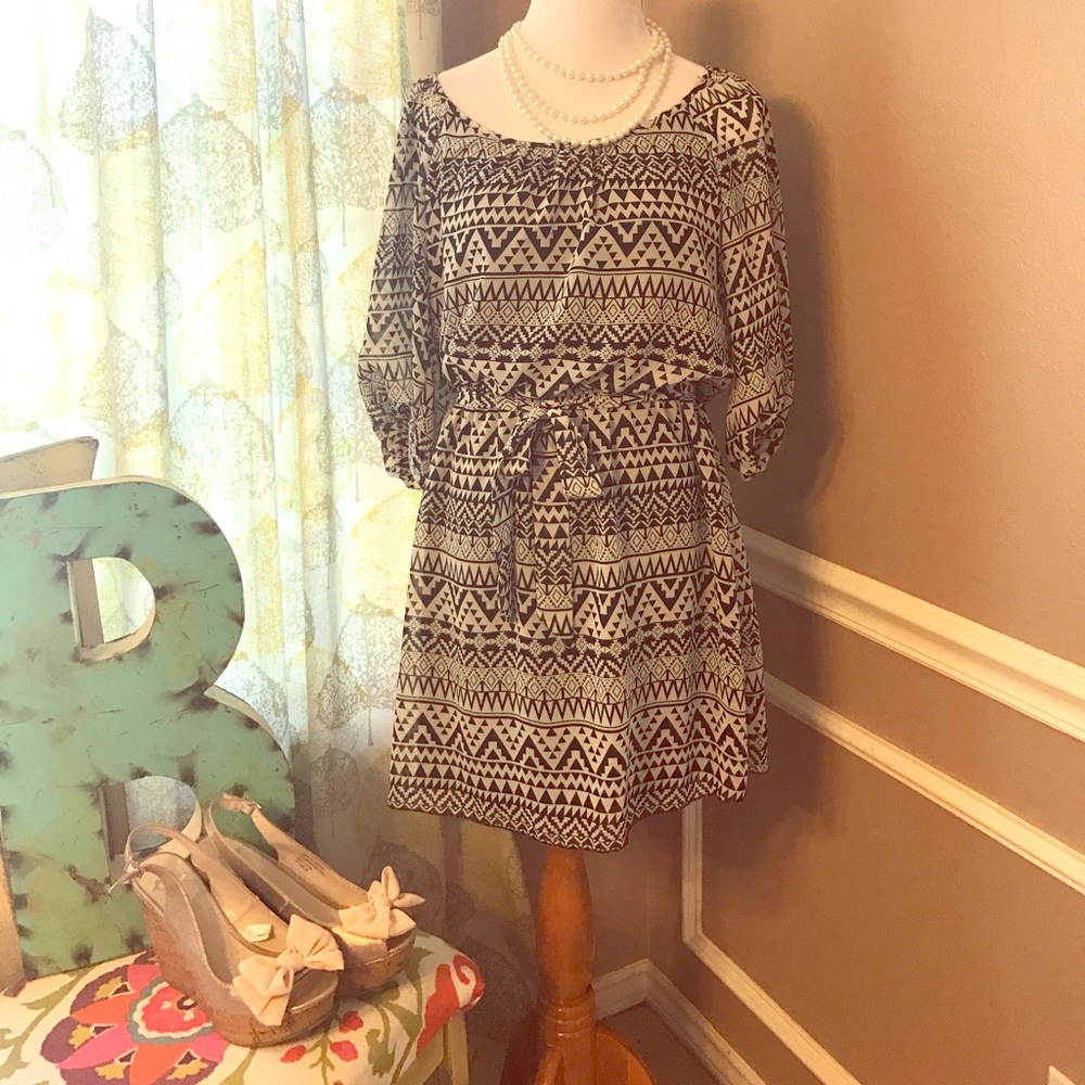Aztec dress