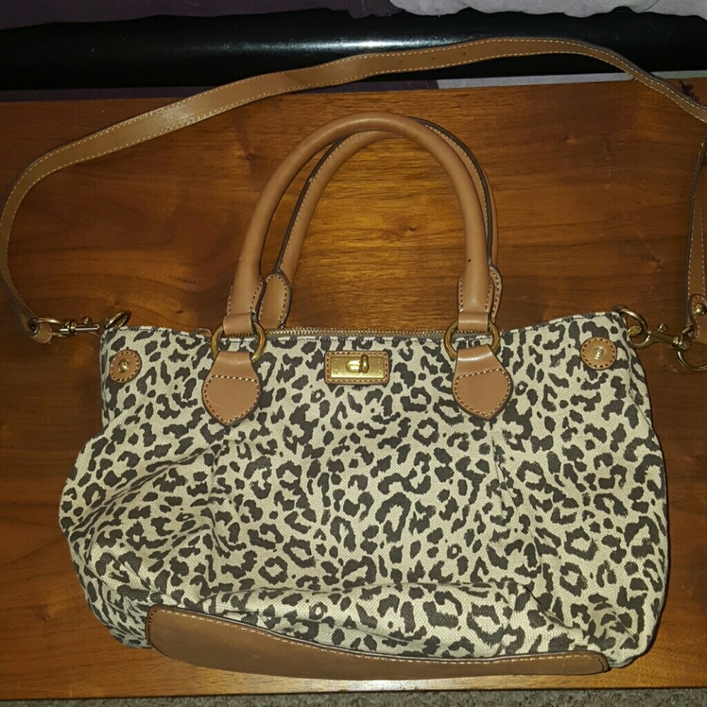 NWOT J. Crew Cheetah print purse
