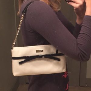 One Day Sale! Kate Spade Patent Bow Shoulder Bag