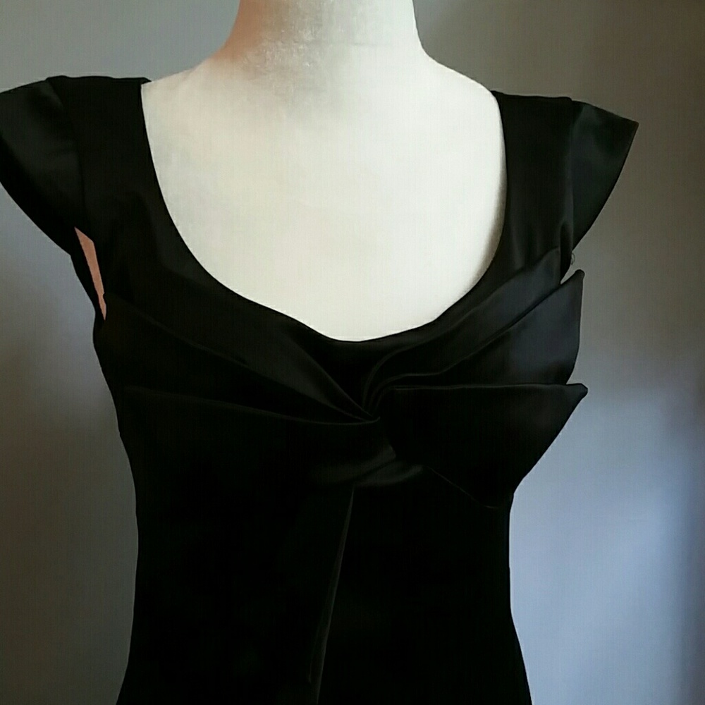 Stunning black mid length dress