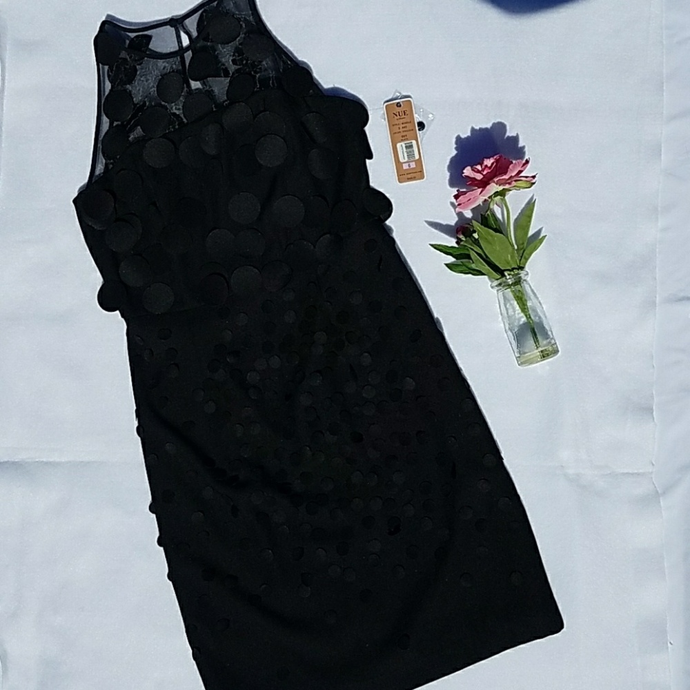 Black Cocktail Dress- NUE by Shani