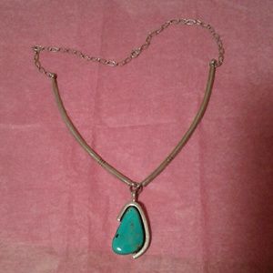 Turquoise Stone Necklace