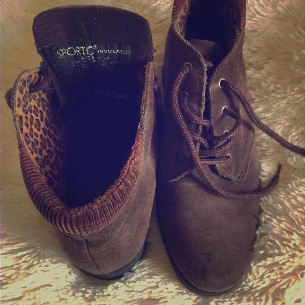 Insulated ladies booties