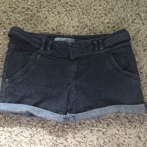 Blue jean shorts