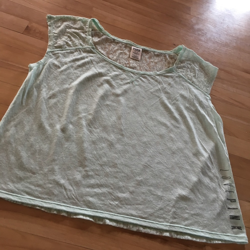 Light blue laced shirt