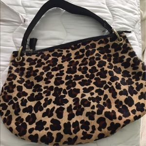 Classic animal print purse