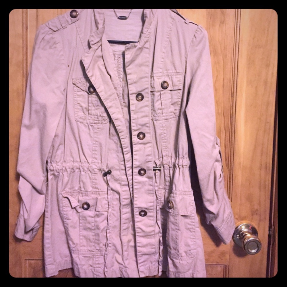 Tan jacket