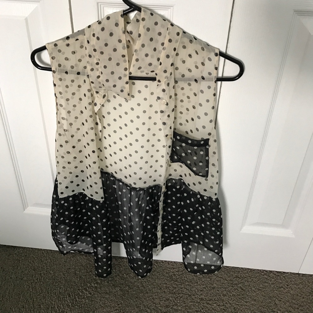 Tank top blouse