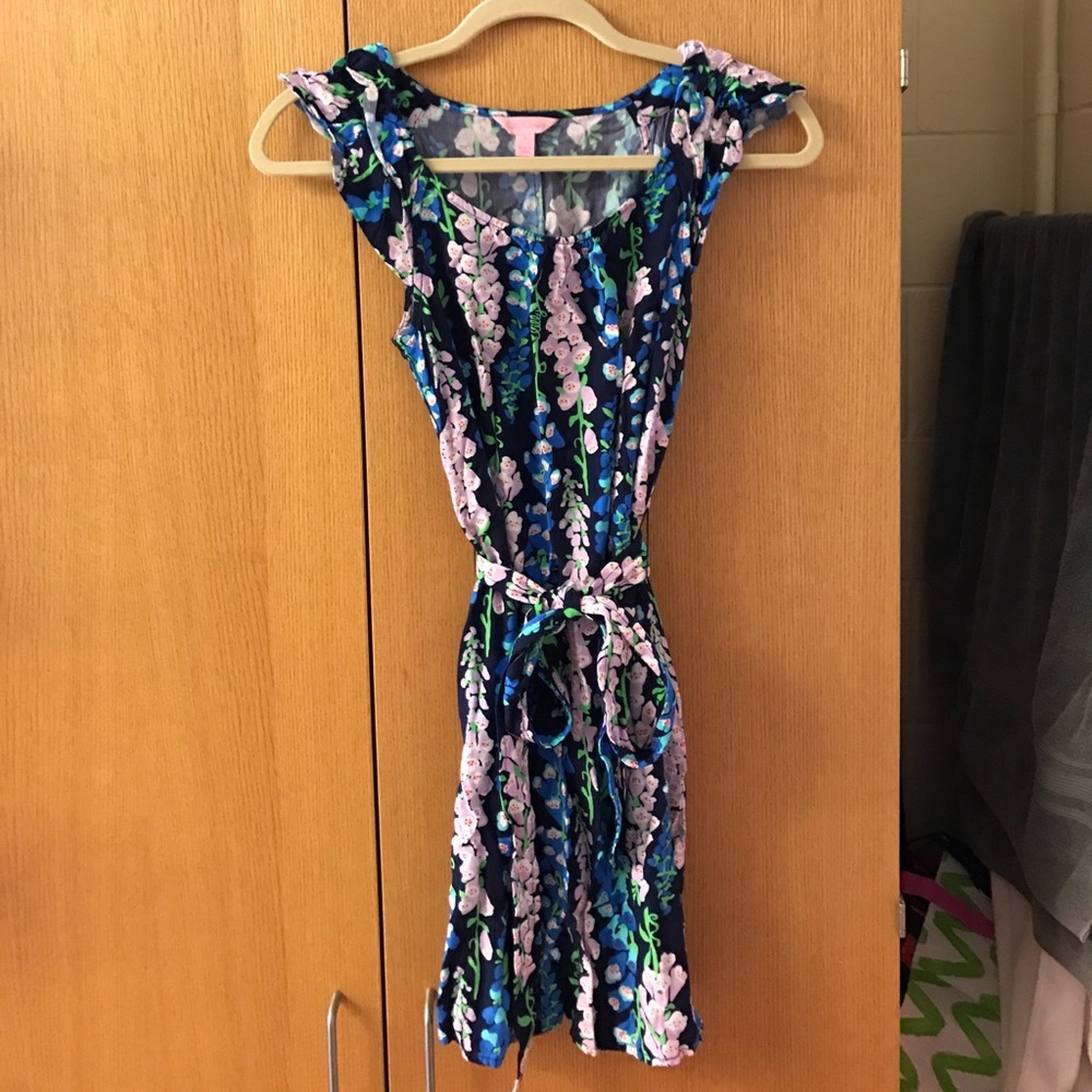 Lilly Pulitzer tie waist dress