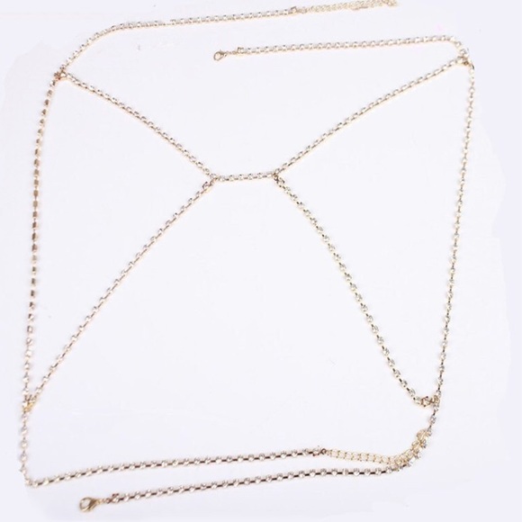 ✨ Diamond Rhinestone Glam Bralette - Picture 8 of 8