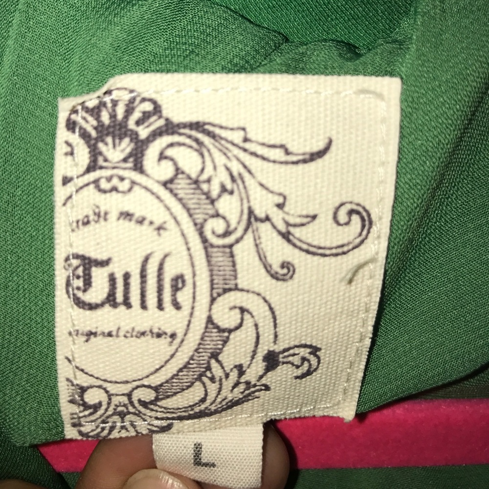 Green Cropped Jacket! - Picture 3 of 4