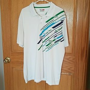 FILA Golf Polo Mens XXL