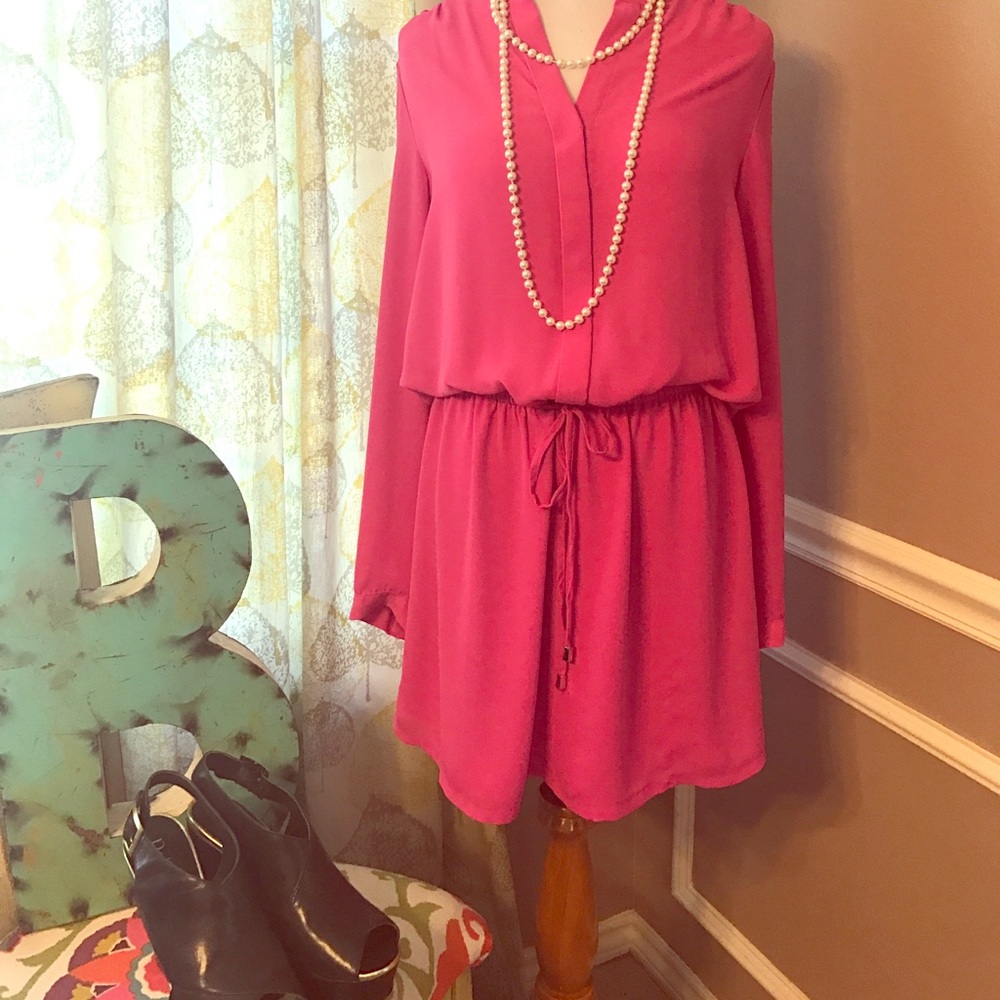 Pink dress