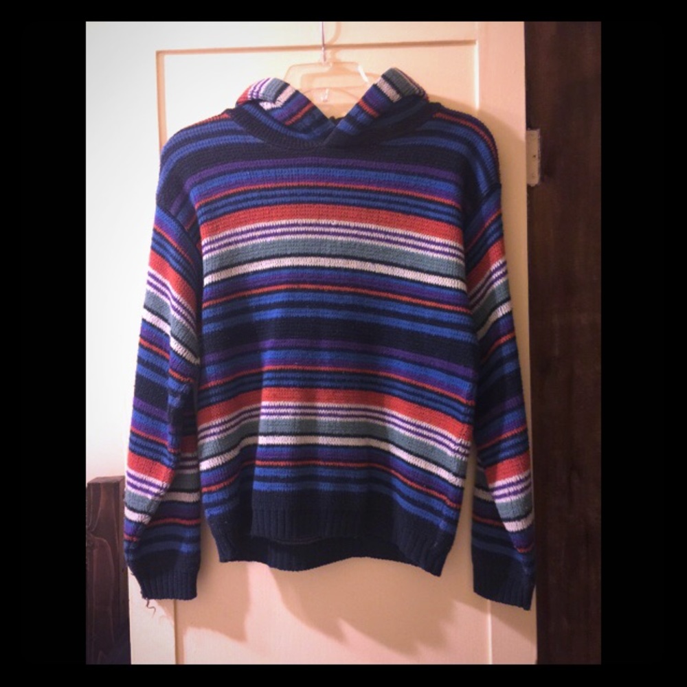 Poncho-style hoodie