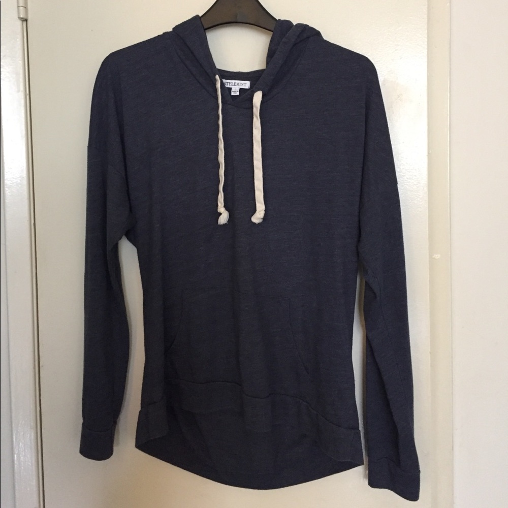 Style mint blue hoodie size 2 or small