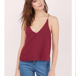 Maroon Tank Top