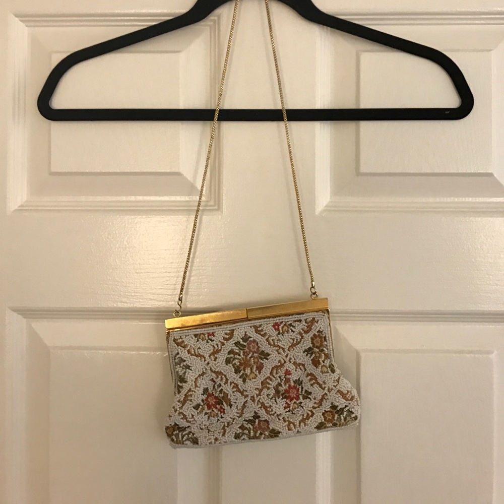 Beautiful Vintage Beaded Evening Purse