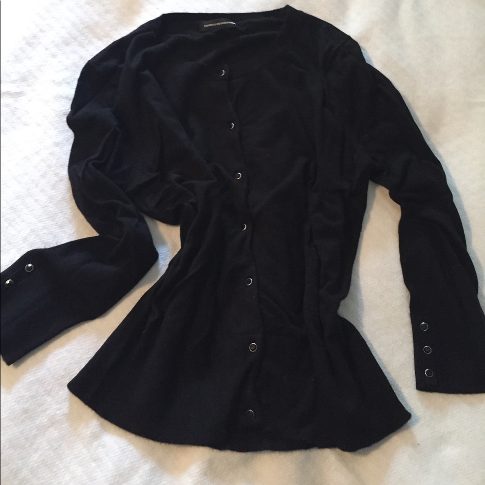 Express Black Cardigan