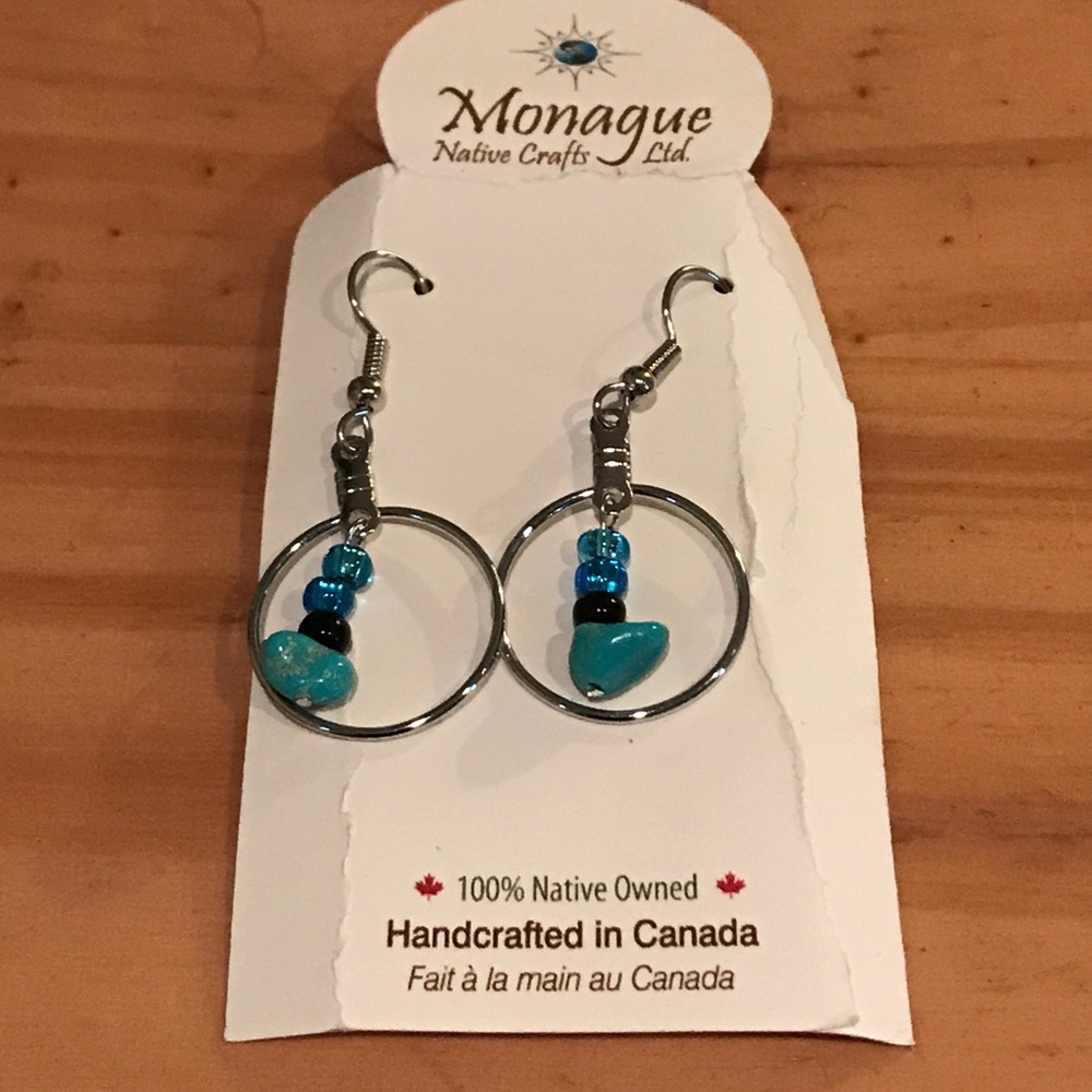 Native Crafts Turquoise Earrings
