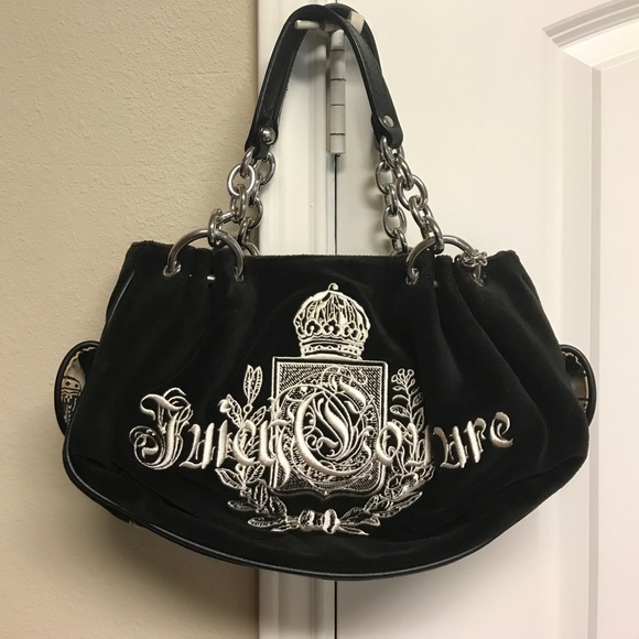 Juicy Couture Handbags - Bag Juicy Couture velours RN52002/CA16396 new