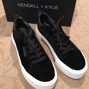 Kendall + Kylie velvet sneaker