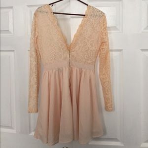 Missguided lace dress