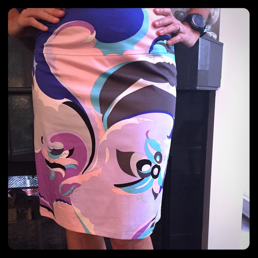 Emilio Pucci authentic pencil skirt