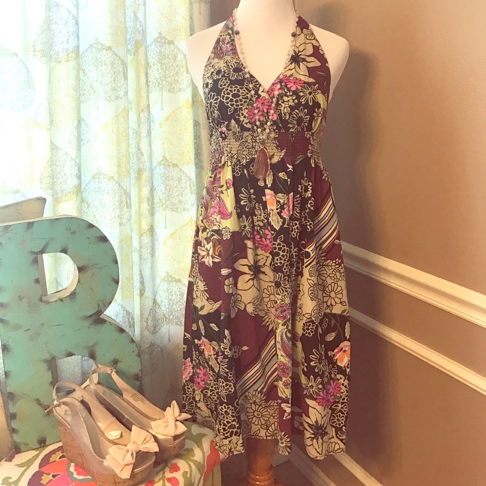 Halter dress NWOT