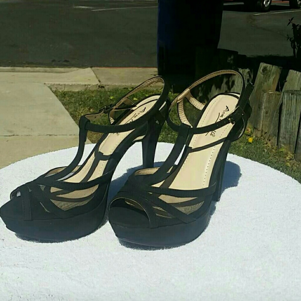 Black heels