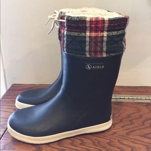 Aigle rain boots