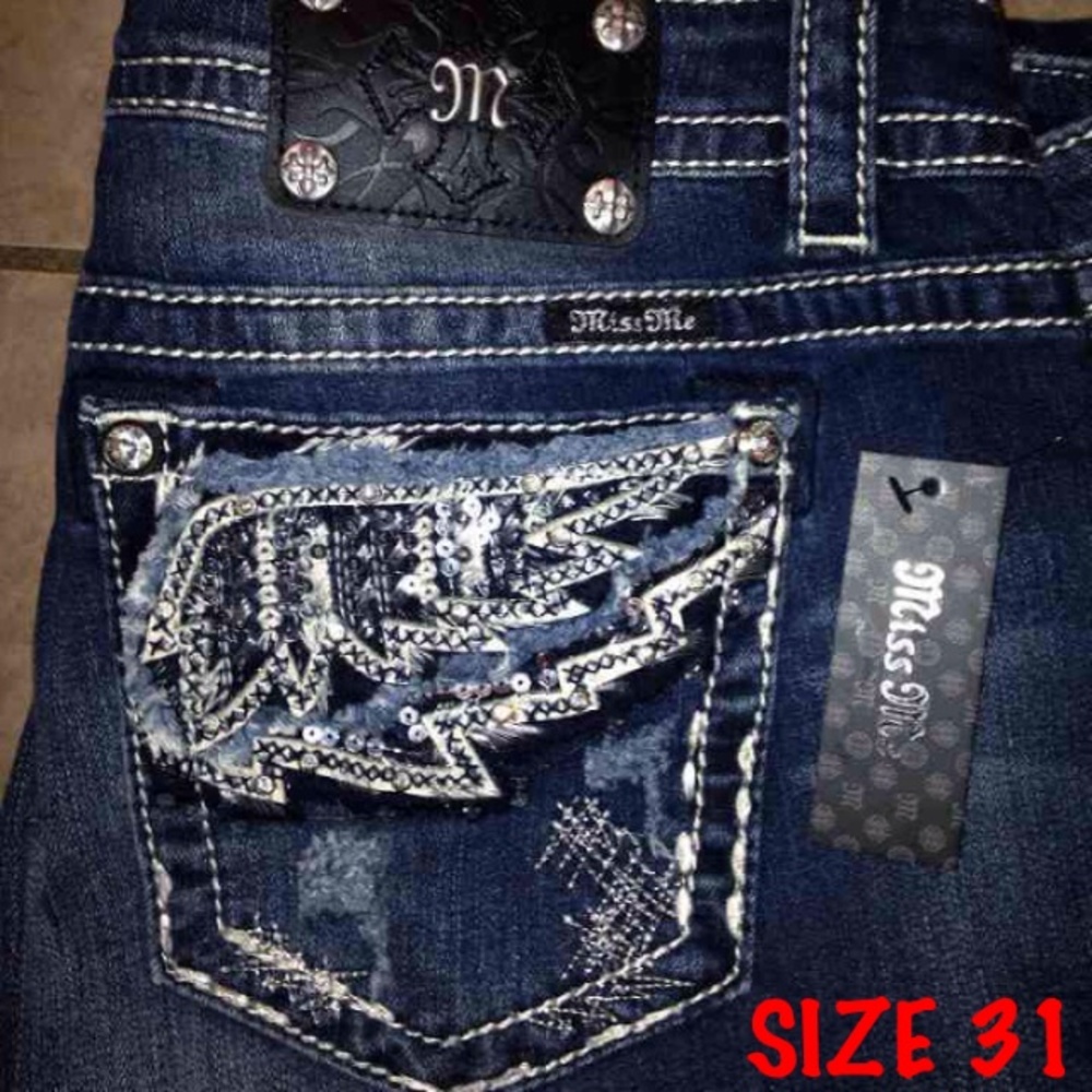 NWT 31 CAPRI MISS ME JEANS!!