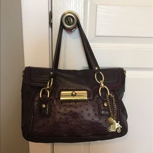 Carefully Loved Purple Coach Purse!