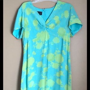 Spenser Jeremy High-Low 100% Silk Dress.