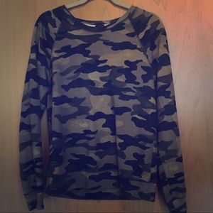 Camouflage J Crew Sweatshirt