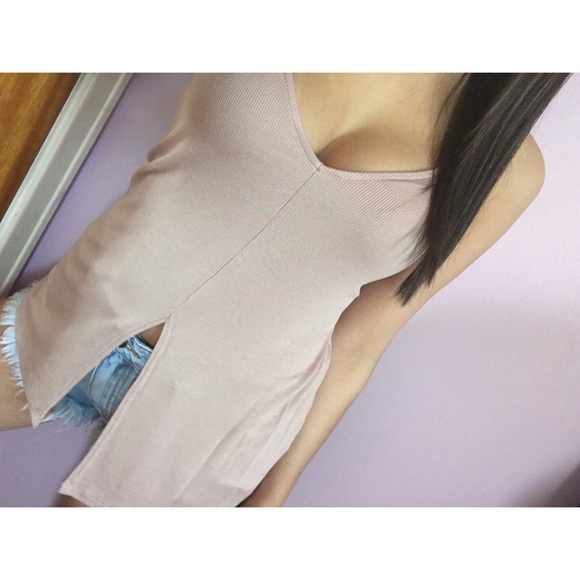 Tops - ❗️LAST CHANCE❗️ Dusty Rose Mid Cut Top