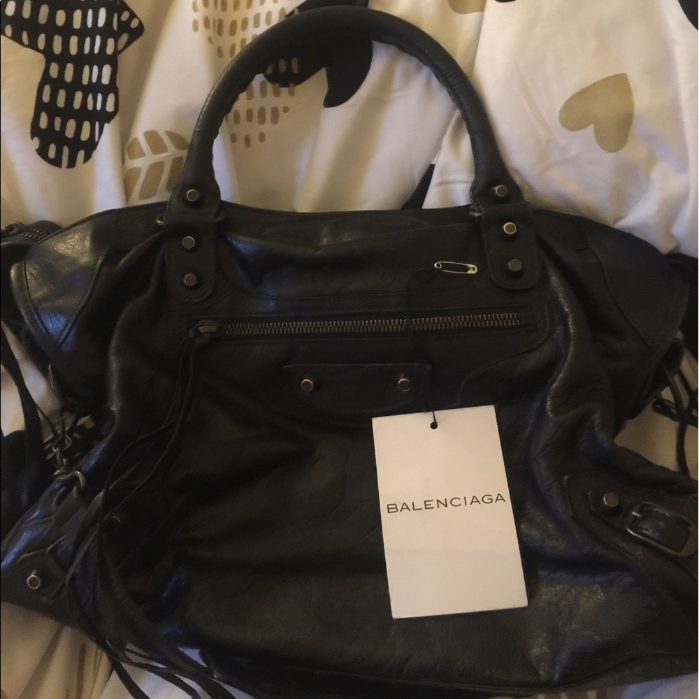 2009 Authentic Balenciaga City Black