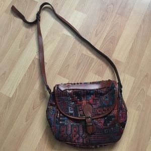 VINTAGE Aztec Printed Purse