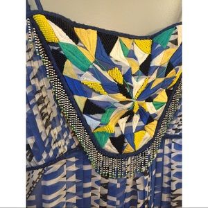 RANNA GiLL Beaded bohemian maxi dress