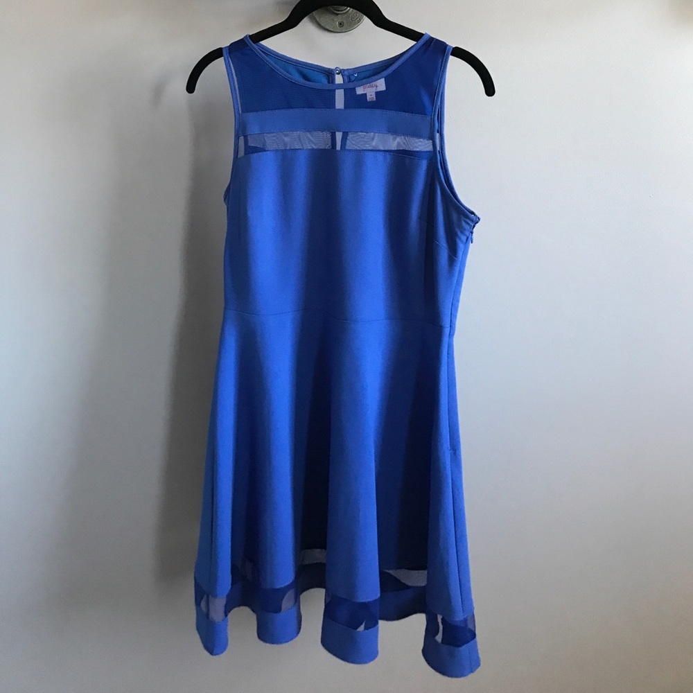 Blue dress