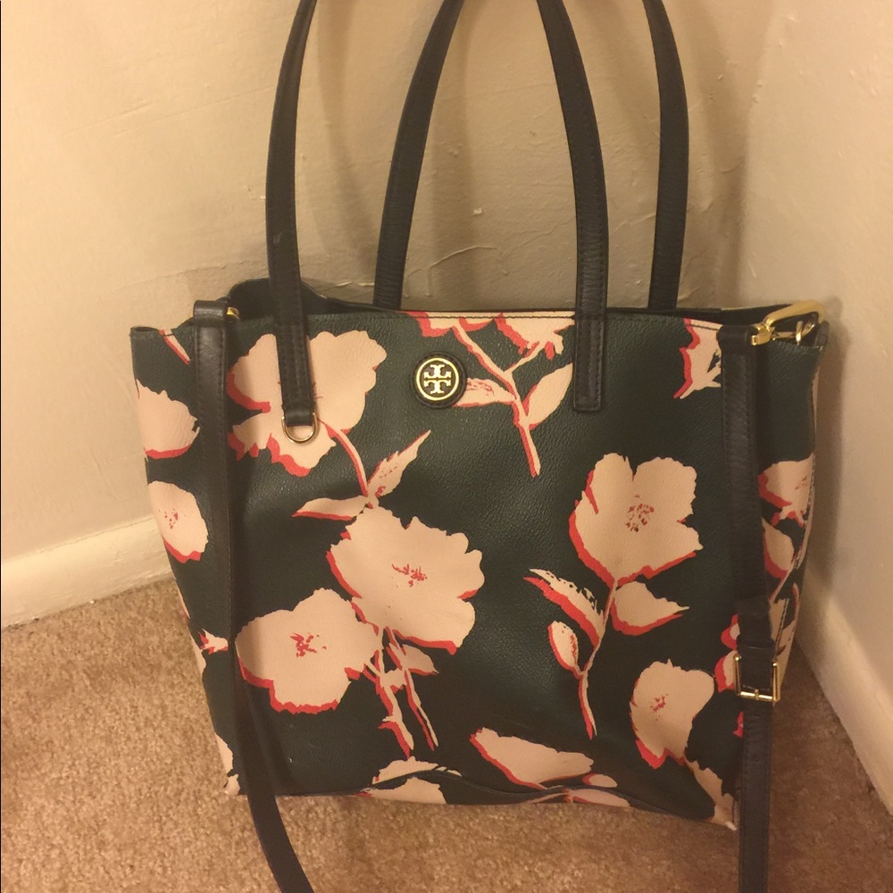 Tory Burch floral print crossbody bag