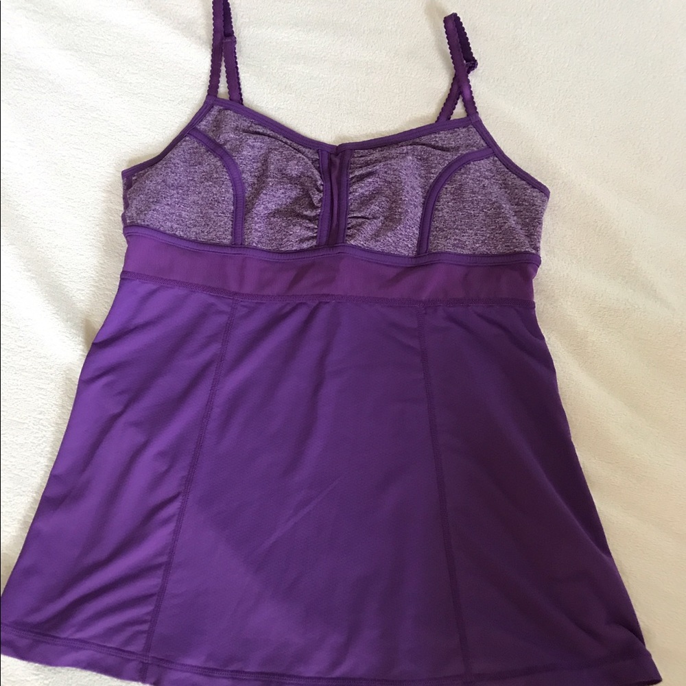 Zella purple tank