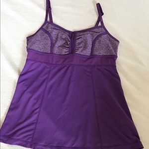 Zella purple tank