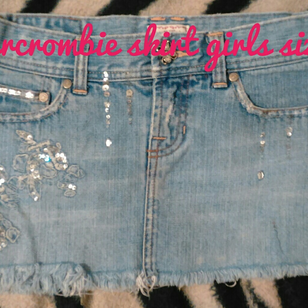 Girls jean skirt
