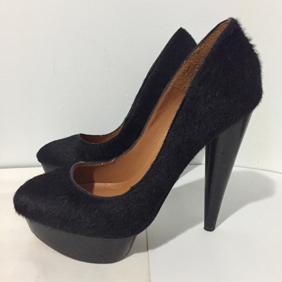 Elizabeth & James Pony Hair Pumps - Picture 2 of 6